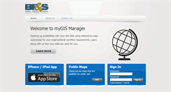 Desktop Screenshot of mygismanager.com